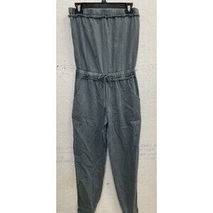 YFB‎ "Reeve" Green Strapless Jumpsuit size xs "must have" jogger